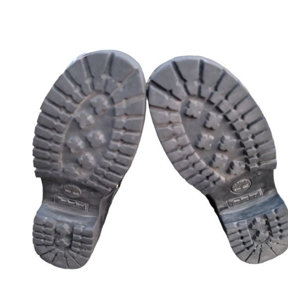 TIMBERLAND Quilted Golden Swirl Leather Lace-Up Boots 6.5 - Picture 9 of 16